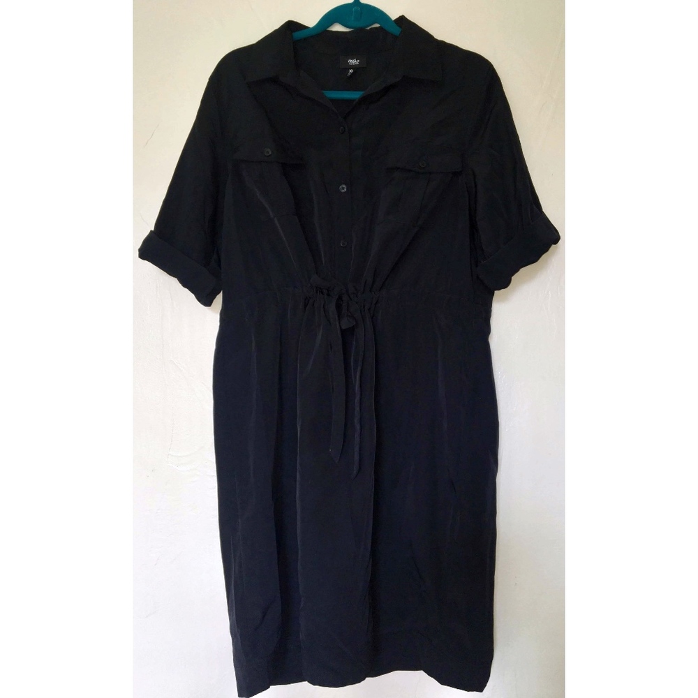 Mossimo Black Shirt Dress - XL